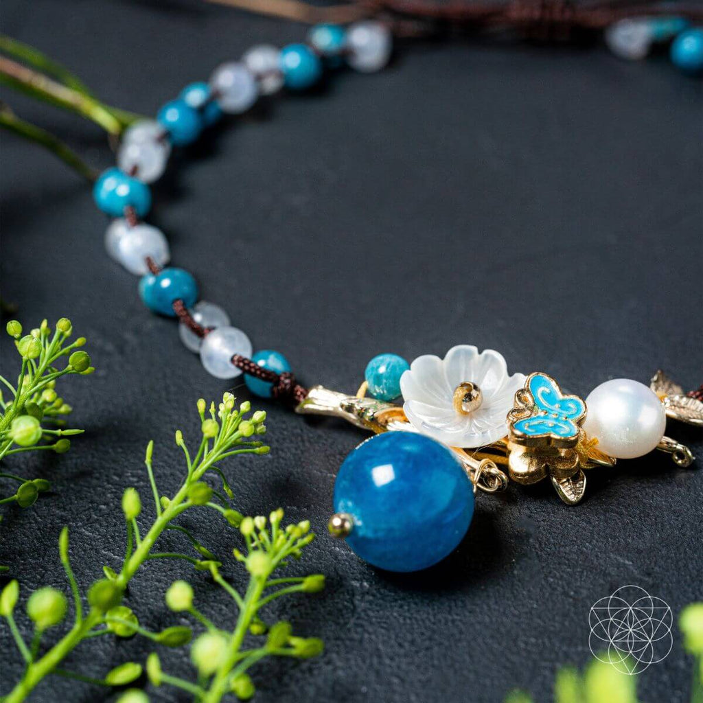 Triple Crystal Anklet of Positivity - The misfit market