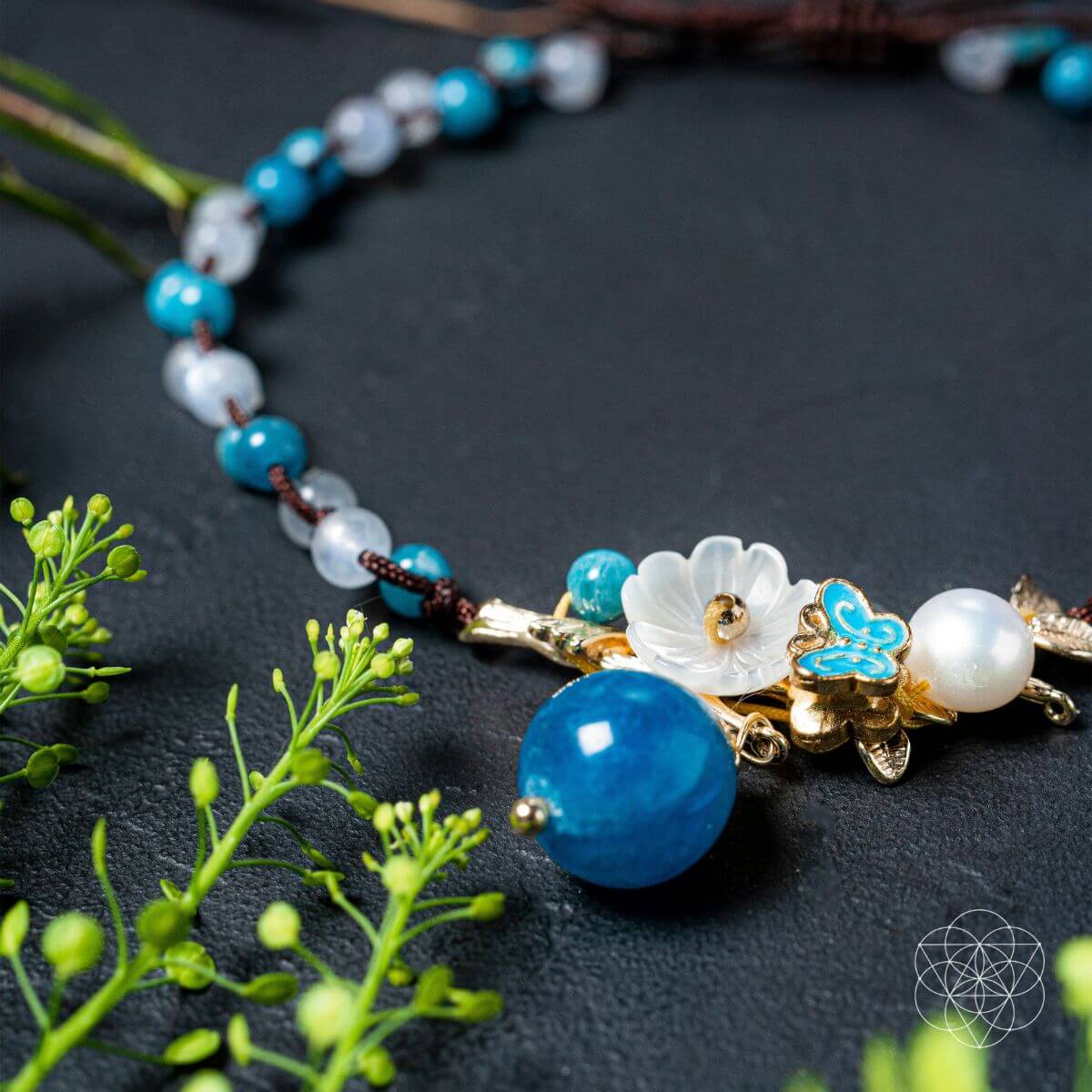 Triple Crystal Anklet of Positivity - The misfit market
