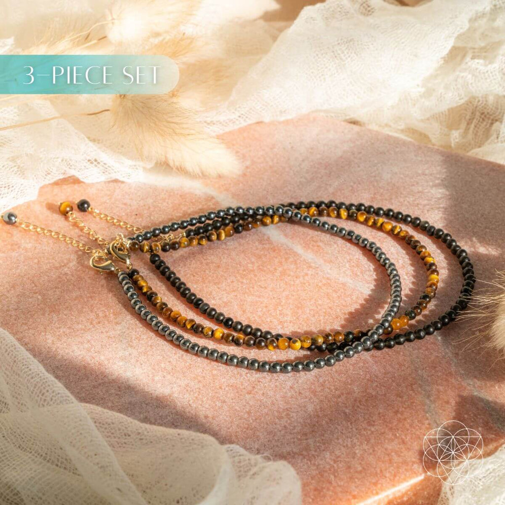 Triple Protection Anklet Set - The misfit market
