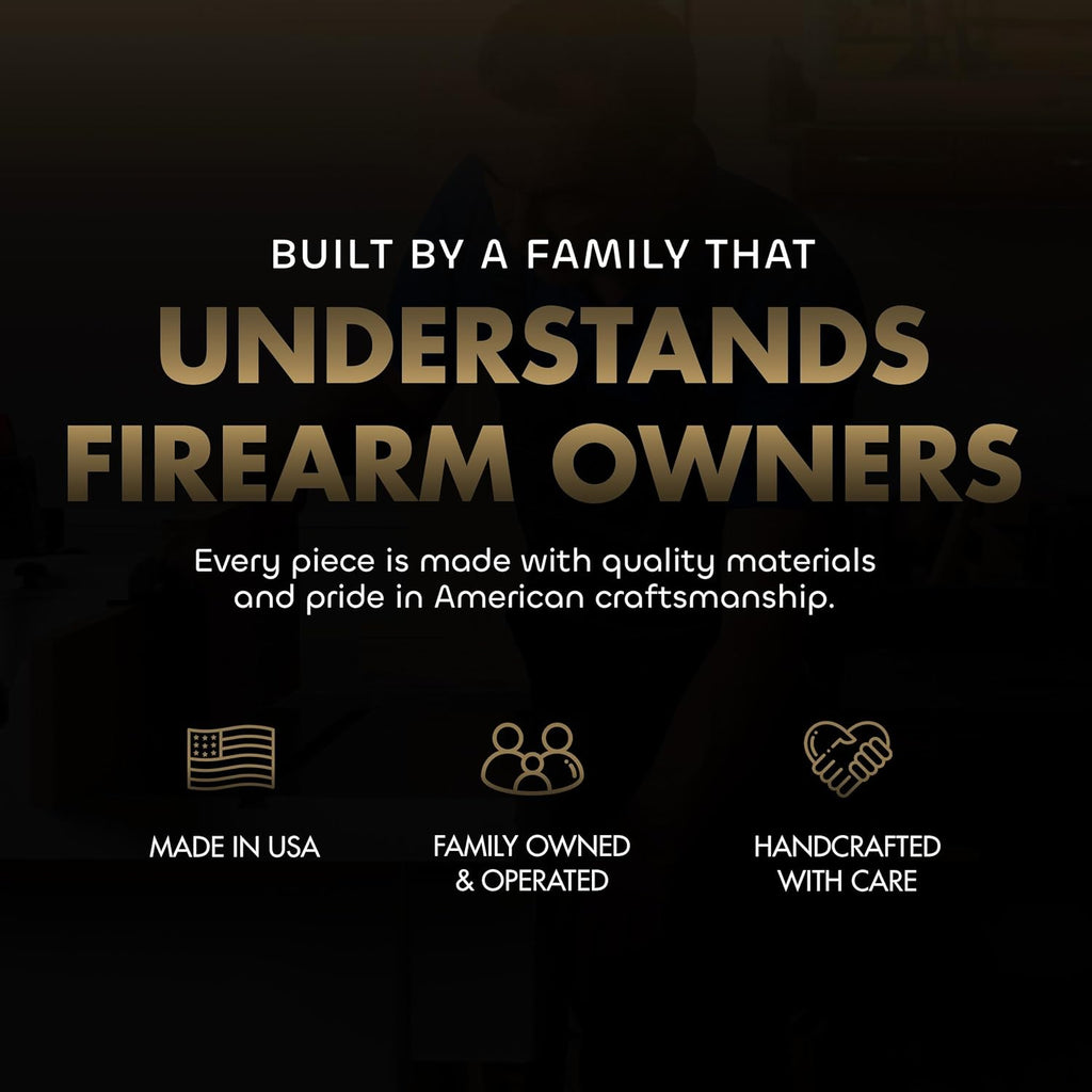 Gun Concealment Furniture - Hidden Gun Safe with Birds in a Tree Design - Fits 2 Handguns & Magazines - Wall Mounted Gun Storage with Magnetic Lock - Made in USA - The misfit market