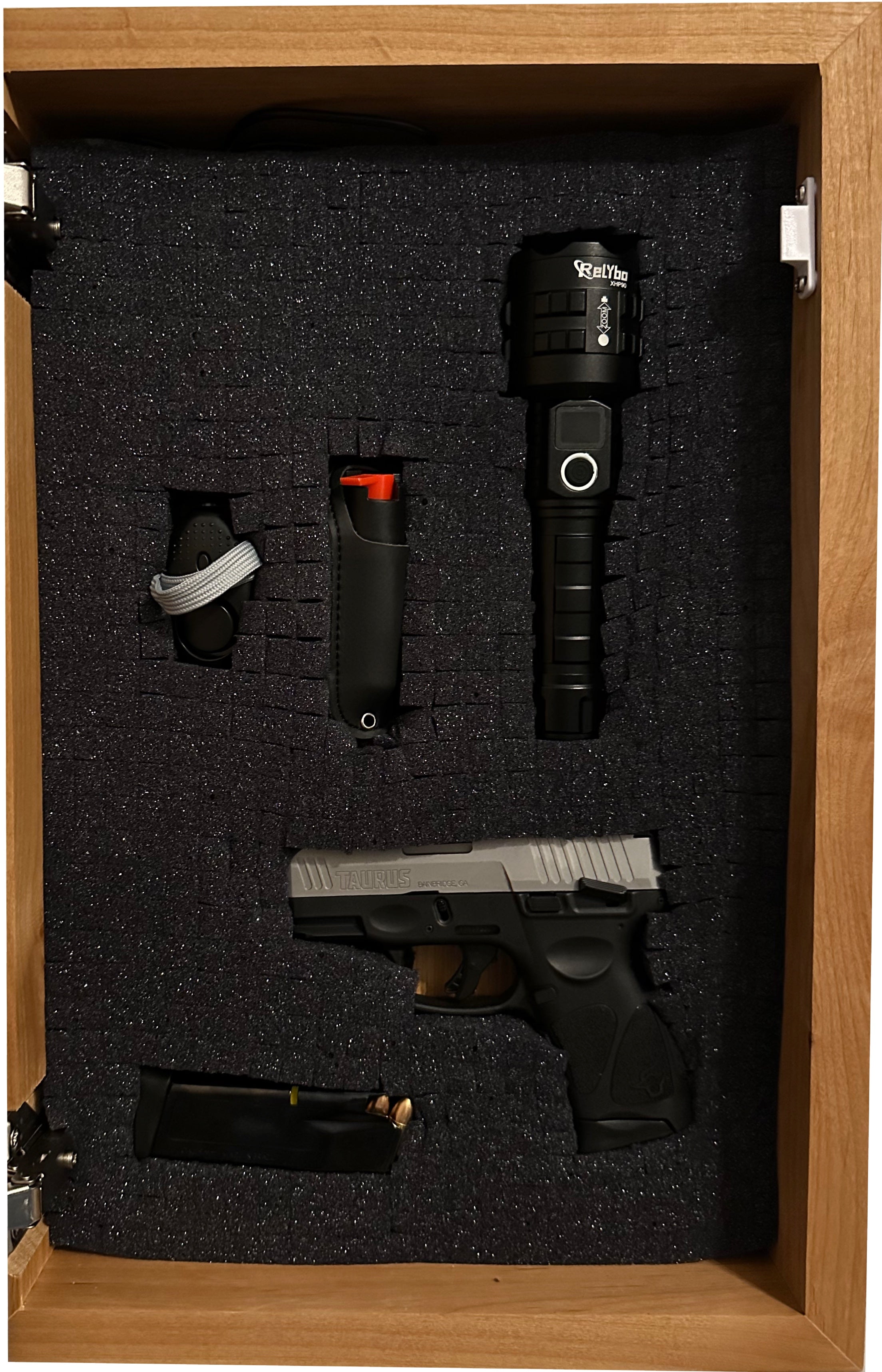 Grim Reaper Hidden Gun Safe Concealment Shelf Handmade in the USA - The misfit market
