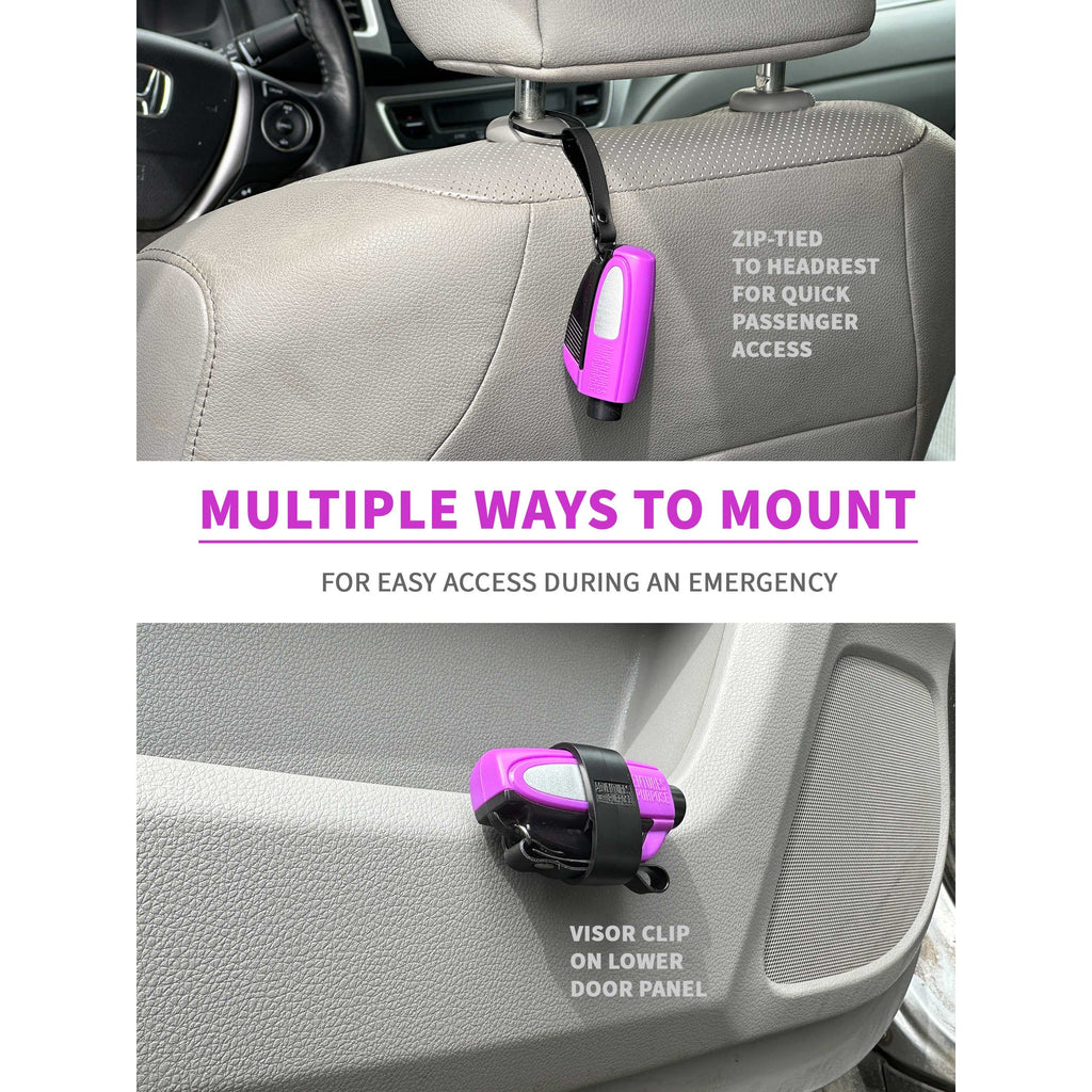2-in-1 Emergency Window Breaker & Seatbelt Cutter - The misfit market
