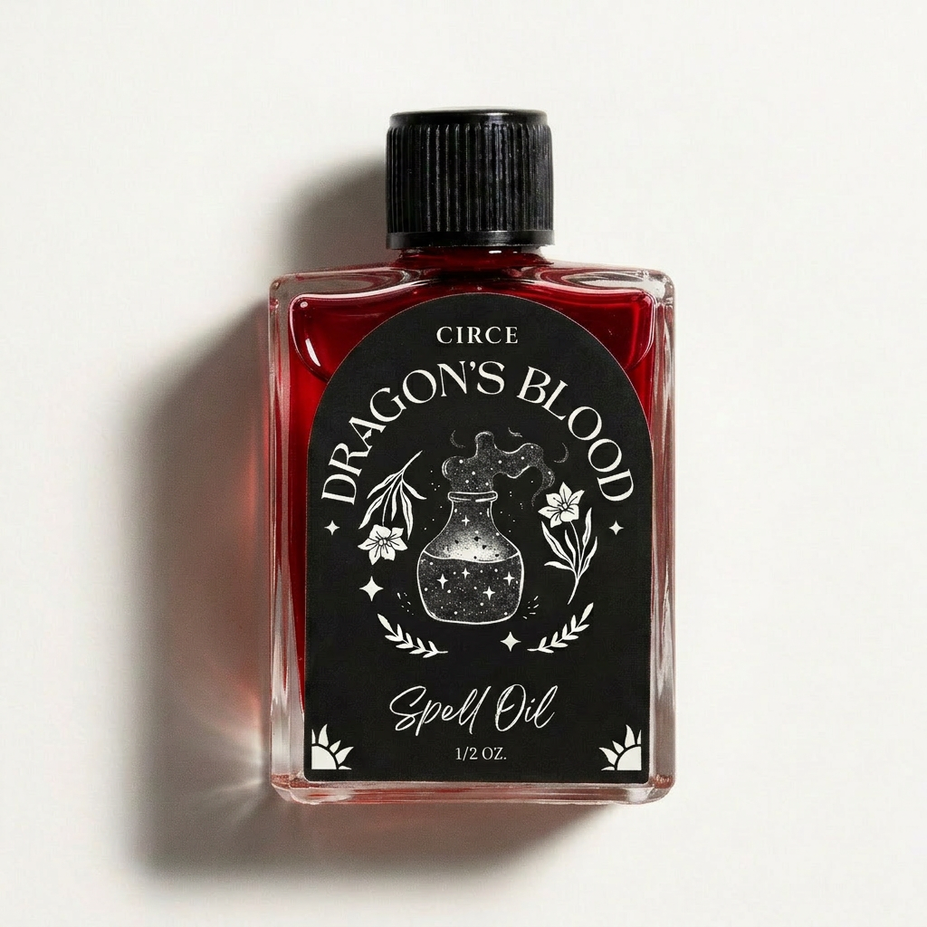 Dragon's Blood Ritual Oil — Protection & Power - The misfit market