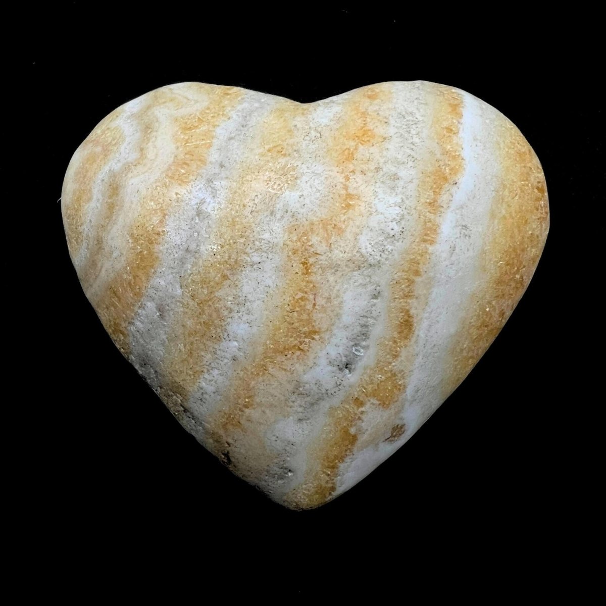 Banded Calcite Polished Hearts